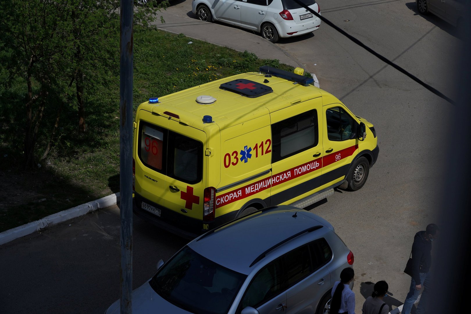 image Nine killed in school shooting in Russia, four in hospital