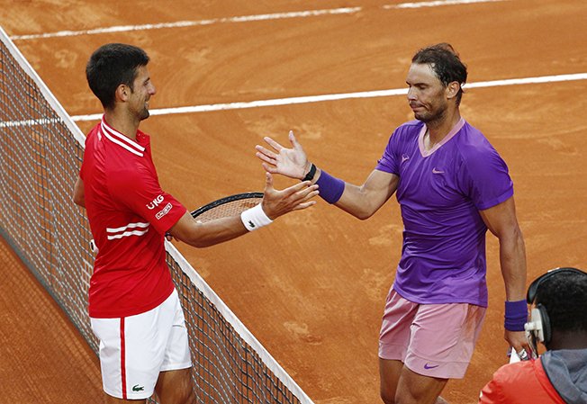 image Men&#8217;s &#8216;Big Three&#8217; in same half of French Open draw