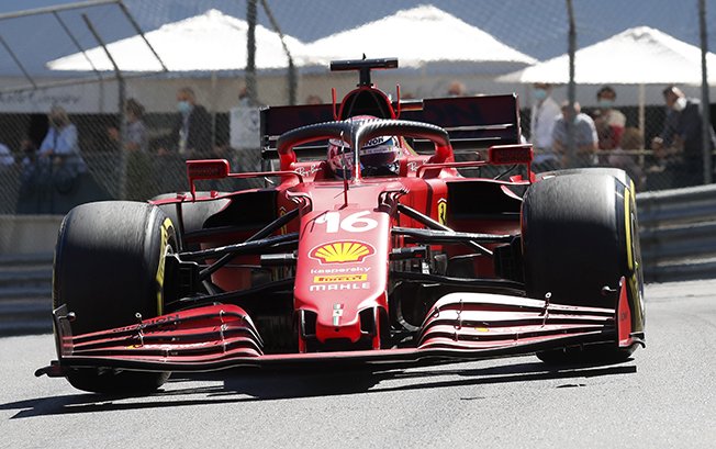 image Local Leclerc leads Ferrari one-two in Monaco practice