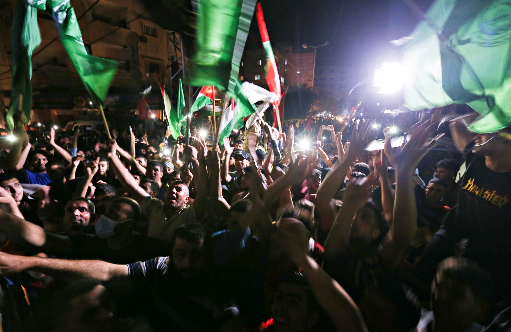 image Israel-Hamas truce takes hold after 11 days of fighting (Updated)