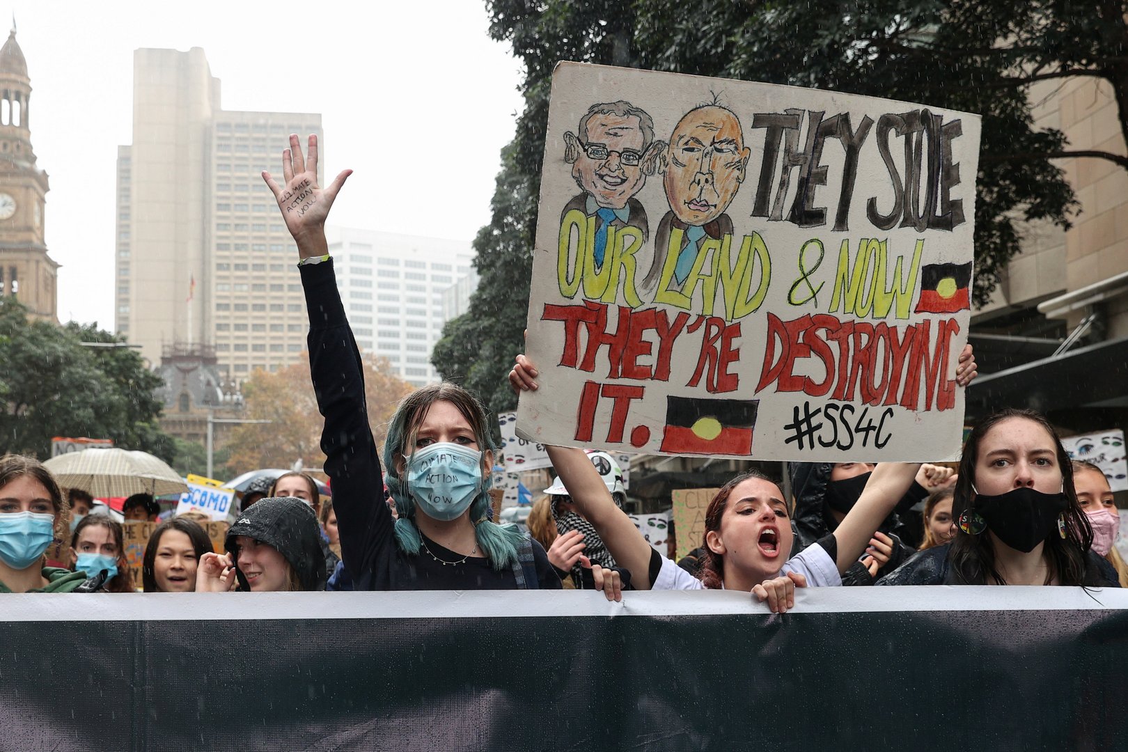 image Australian students strike against government funding for gas industry