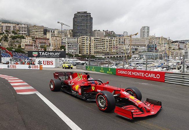 image Home hero Leclerc crashes to pole position in Monaco