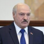 belarusian president alexander lukashenko delivers a speech during a meeting in minsk