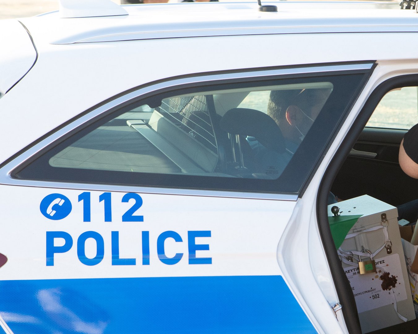 image Hunters party candidate arrested after fracas with police officer over mask