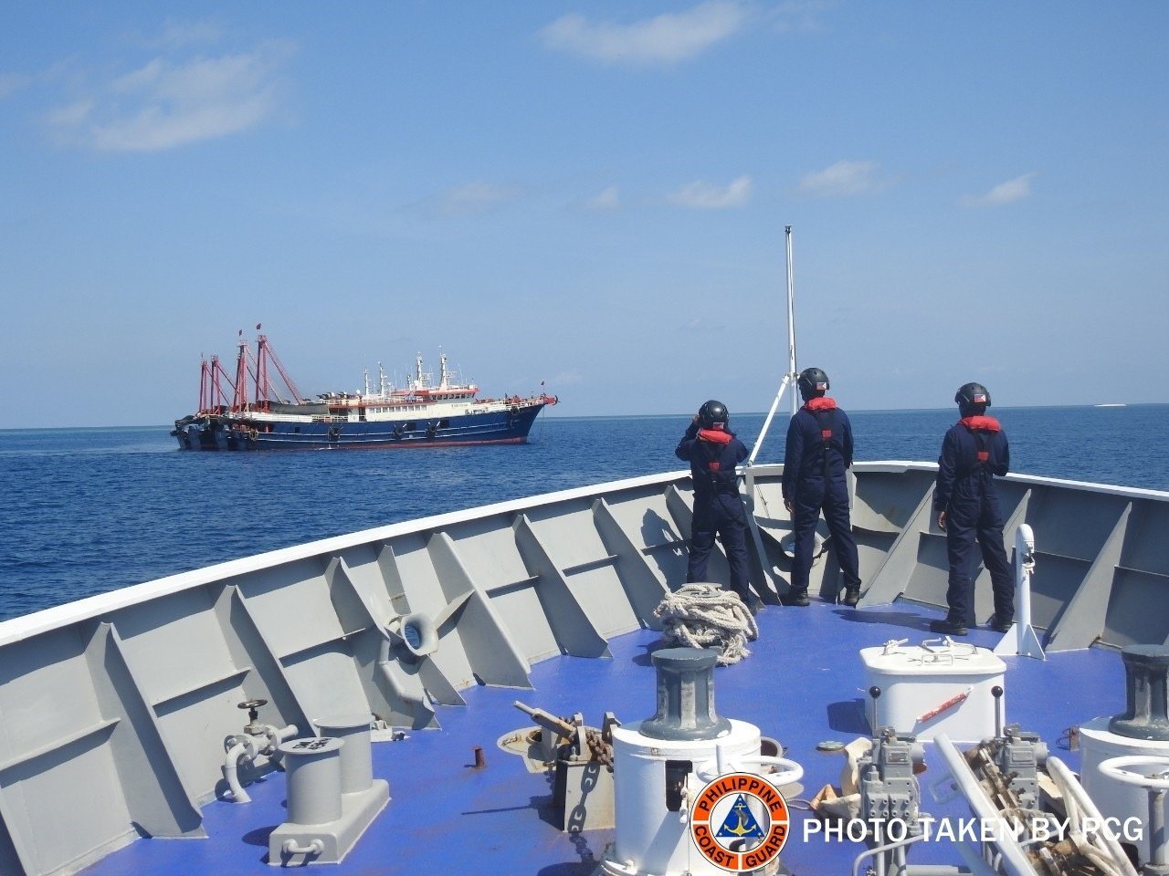 image Philippines flags &#8216;incursions&#8217; by nearly 300 Chinese militia boats