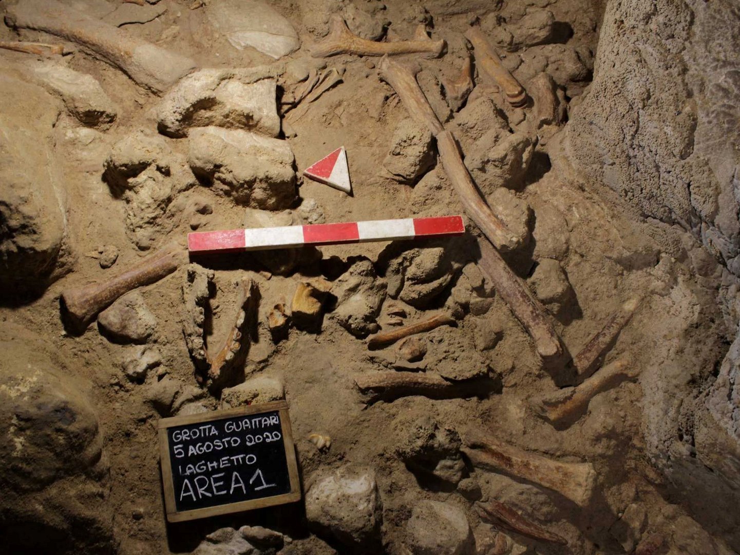 image Archaeologists uncover Neanderthal remains in caves near Rome