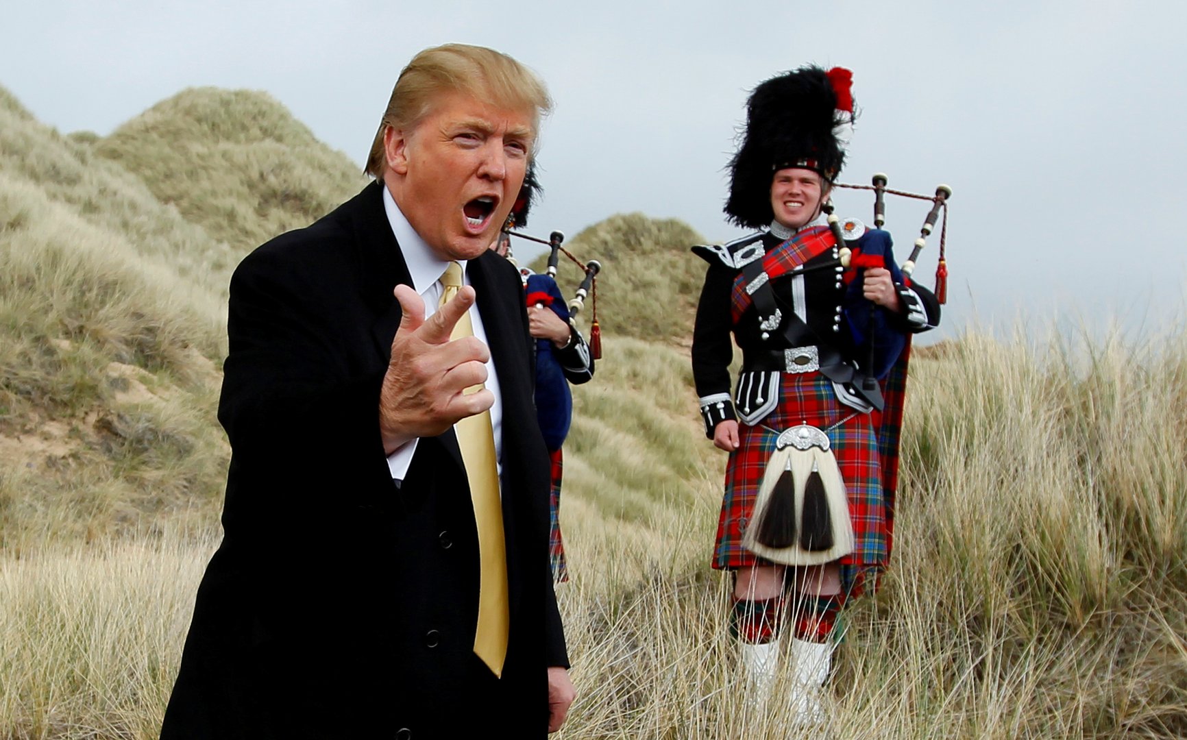 image Court action seeks probe of Trump’s Scottish golf course buys