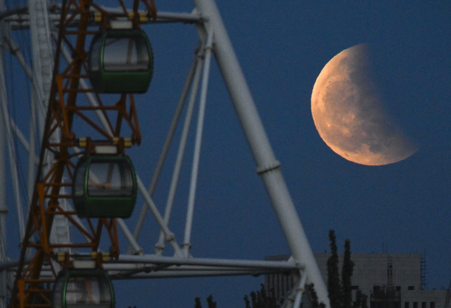 china super moon lunar eclipse (cn)