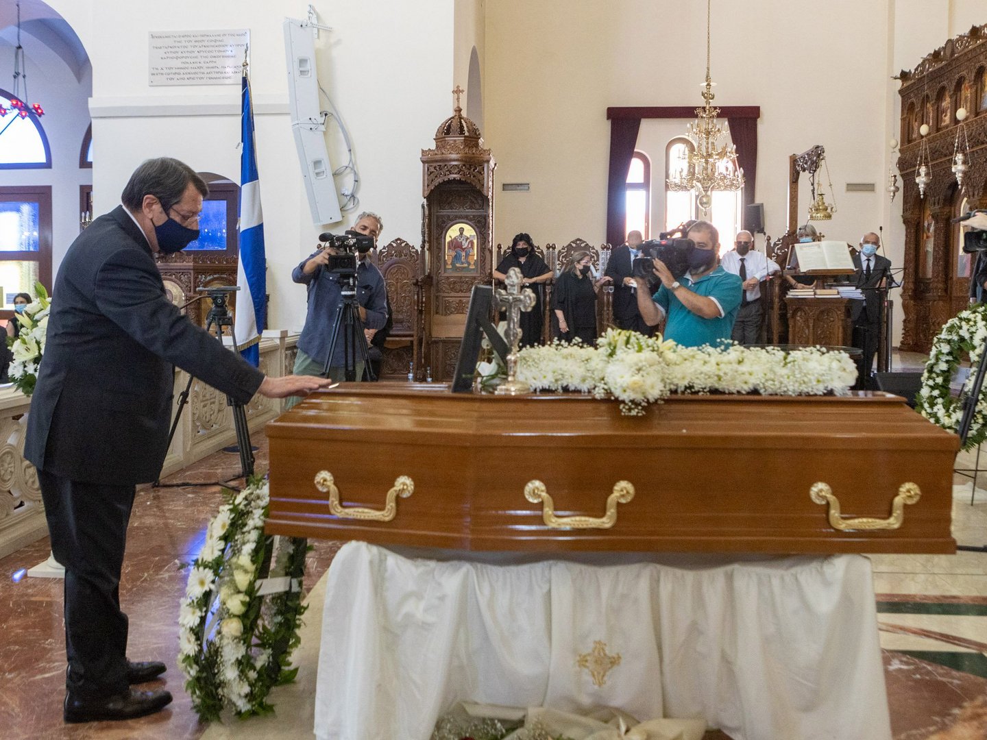 image Anastasiades pays tribute to Nicos Rolandis in eulogy for former minister
