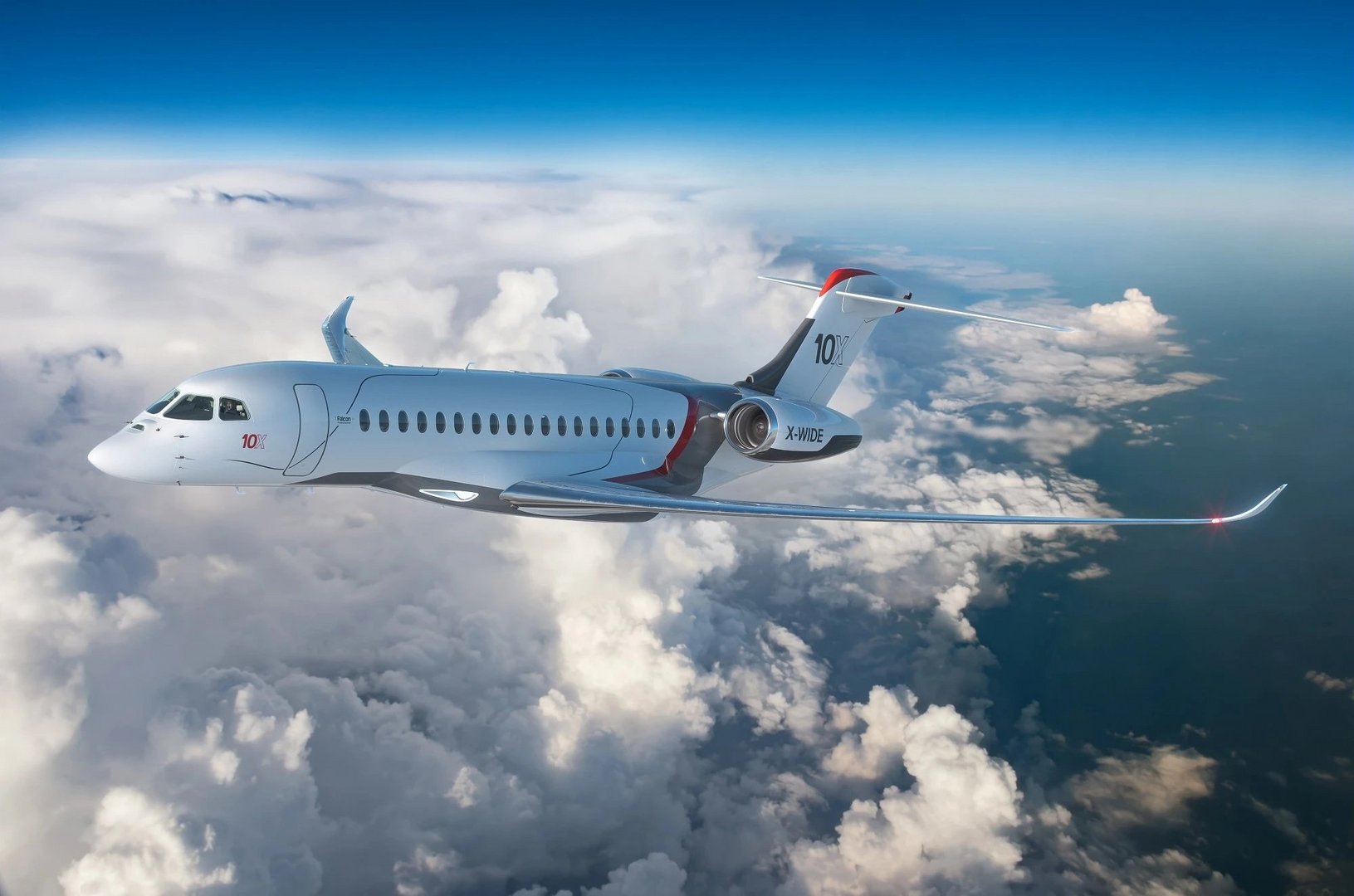 image Dassault launches Falcon10X &#8216;flying penthouse&#8217; jet