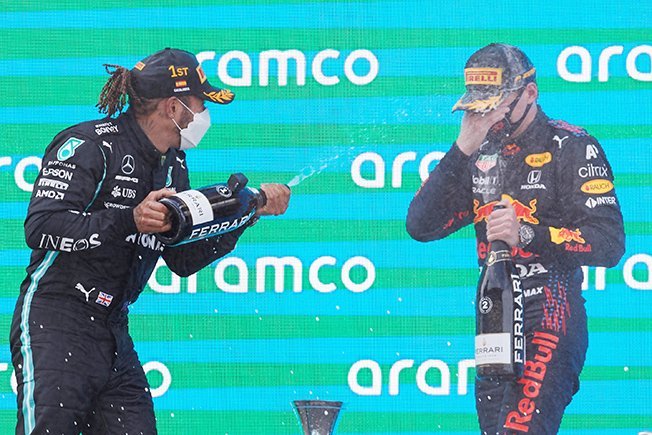 image Hamilton: perhaps Verstappen feels he has a lot to prove