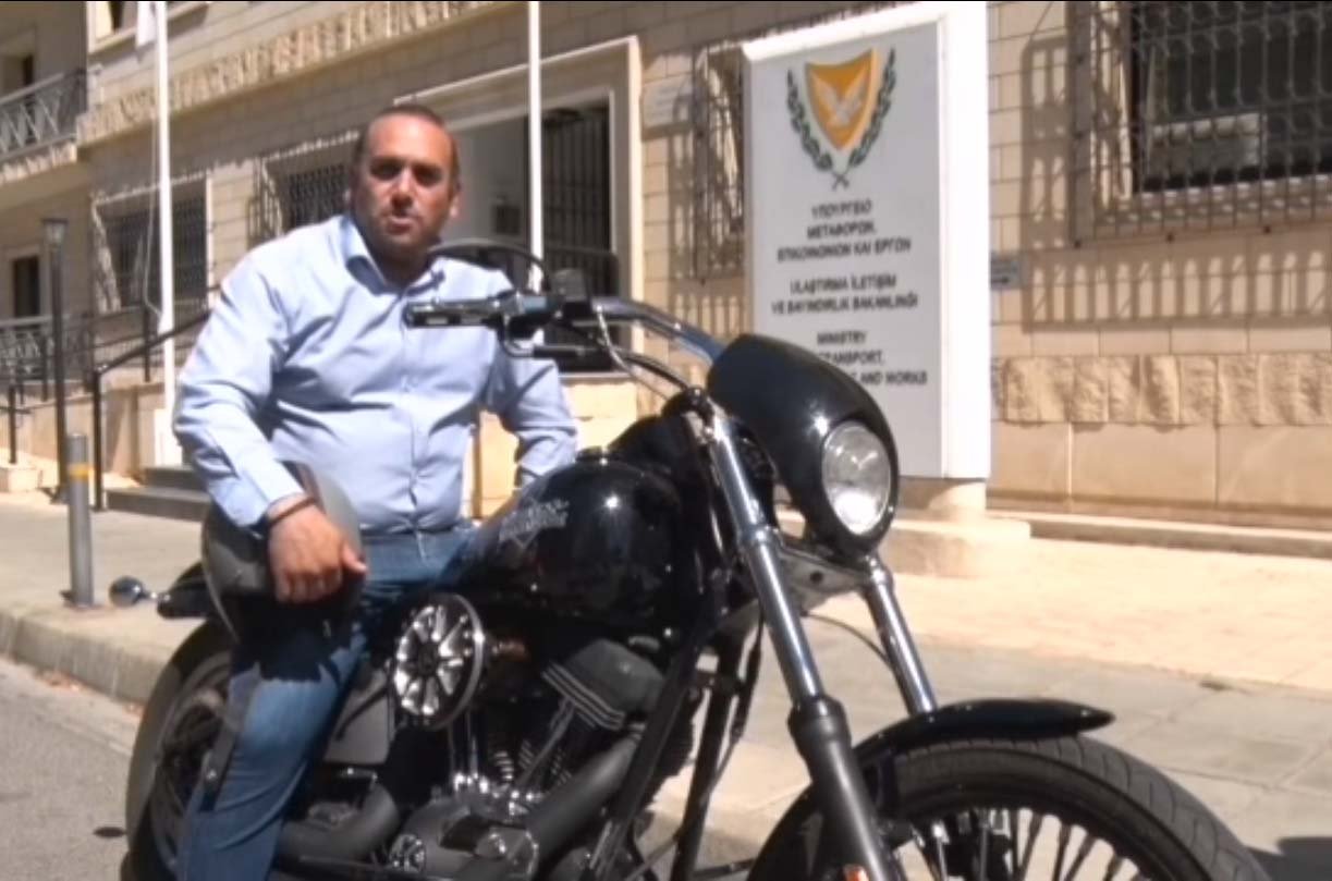 image We love motorbikes, but also life, transport minister says launching safety challenge