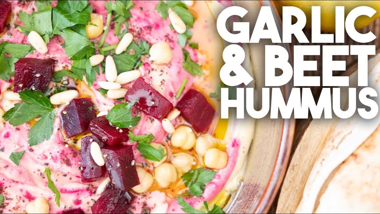 image Colours and flavours: how to make tangy Garlic and Beet Hummus