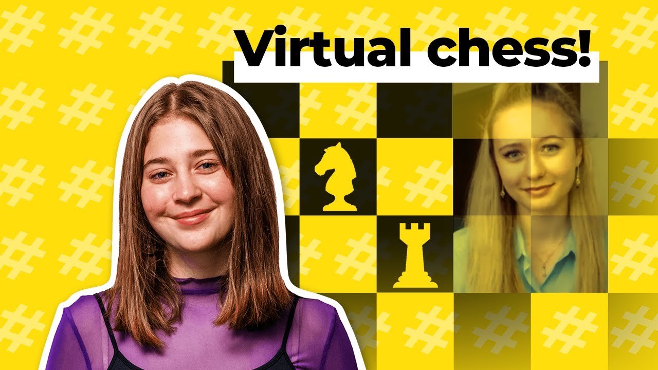 image Teens embracing virtual chess as pandemic recreation