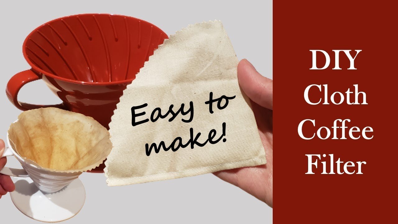 image How to make a DIY reusable filter for pour-over coffee