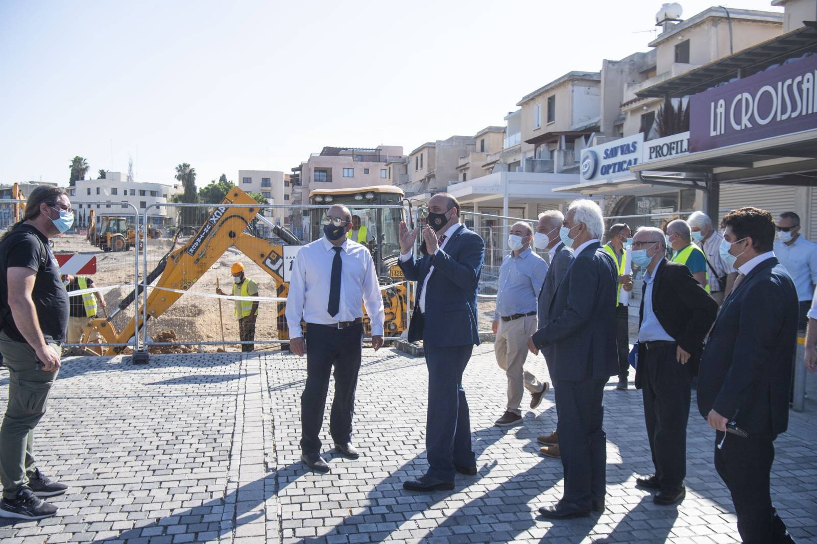 image Transport minister inspects ongoing Paphos projects