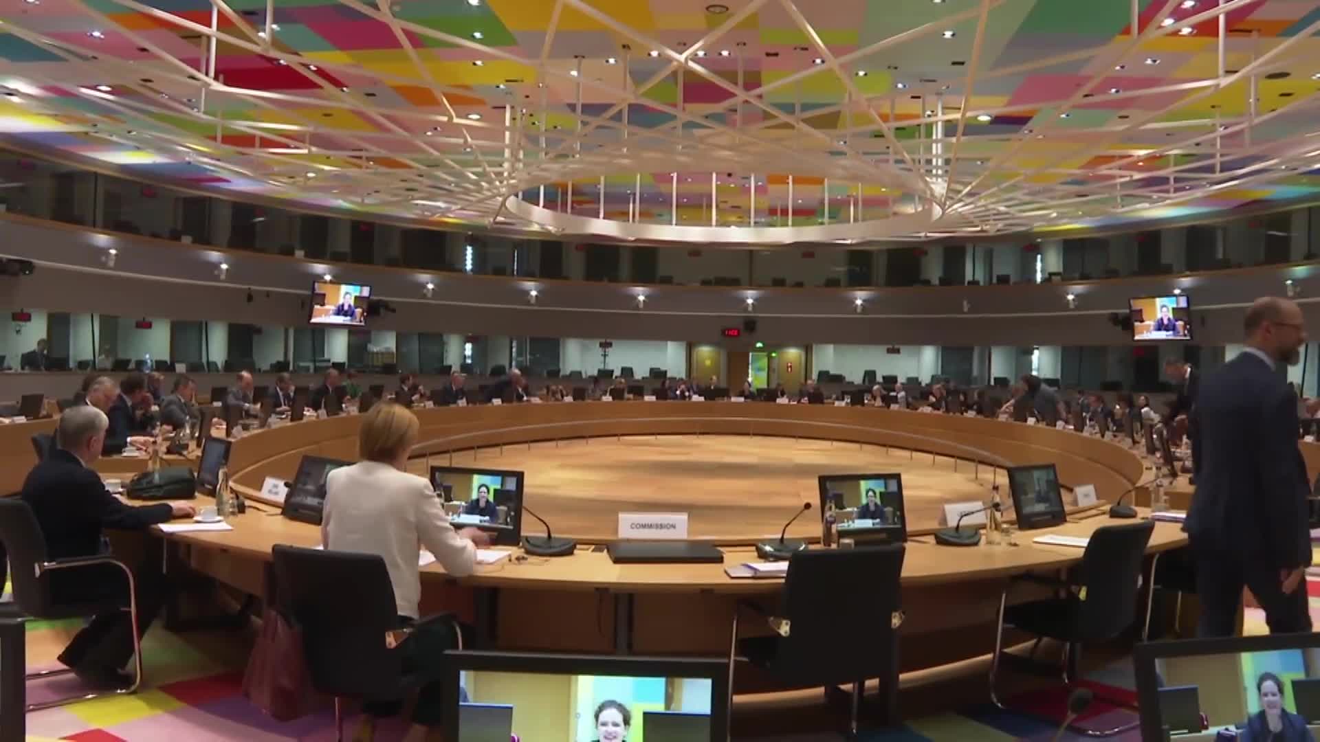 image EU-US to work for de-escalation in East Med, vaccinate two thirds of world by end of 2022