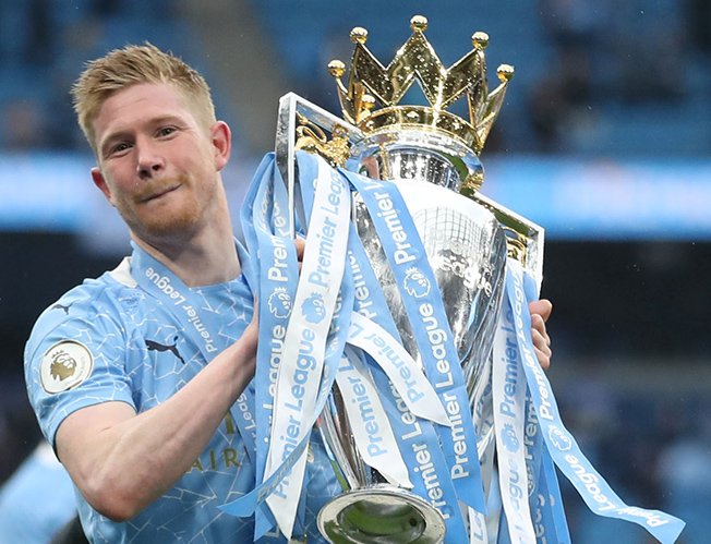 image City&#8217;s De Bruyne wins PFA Player of the Year award for second time