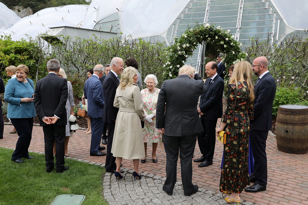 image Bidens to have tea with Queen Elizabeth as G7 ends