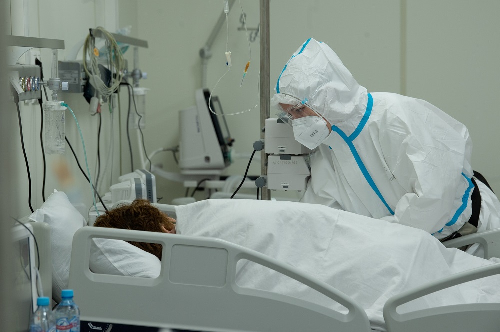 image Coronavirus: More than two out of ten hospital patients had at least one jab