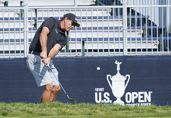 image Mickelson tired of answering LIV Golf questions at the Open