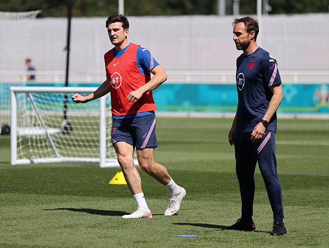 image England&#8217;s Maguire declares himself fit for Scotland game