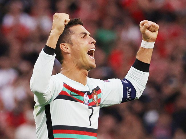 image Record-breaking Ronaldo strikes late as Portugal sink Hungary