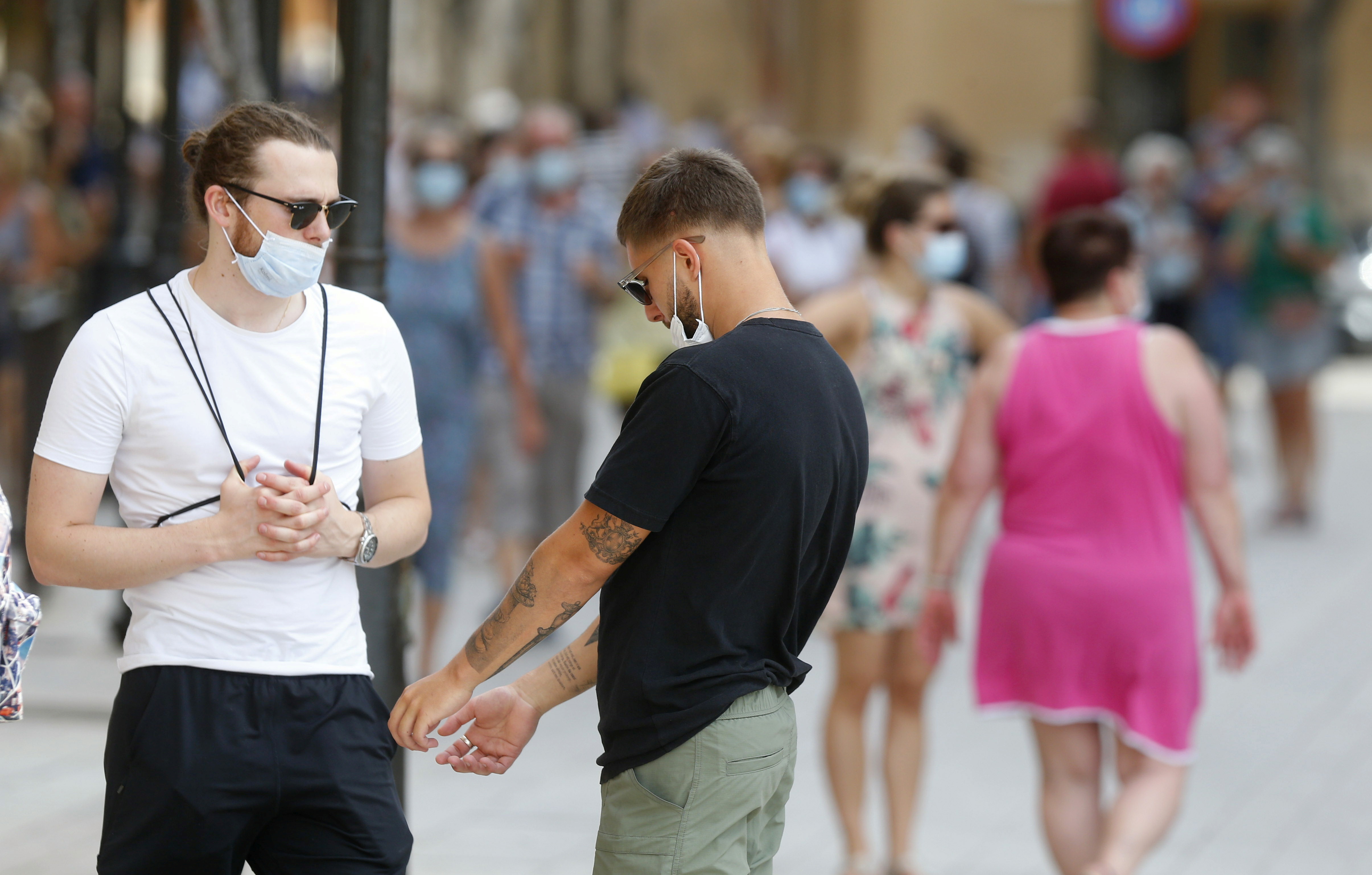 image Spain to scrap mandatory outdoor masks from June 26