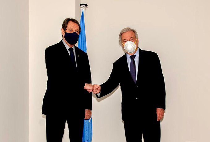 image ‘Two-state solution a non-starter’, UN chief assures Anastasiades (Updated)