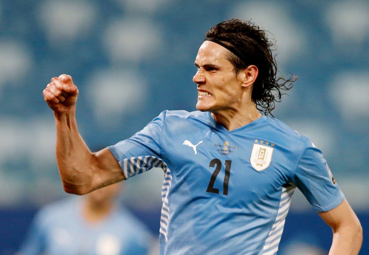 image Uruguay labour but beat Bolivia 2-0 to reach Copa quarters