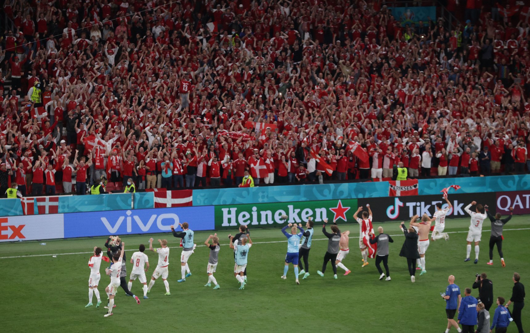 image Denmark fans told they can travel to Amsterdam to see Wales match on Saturday