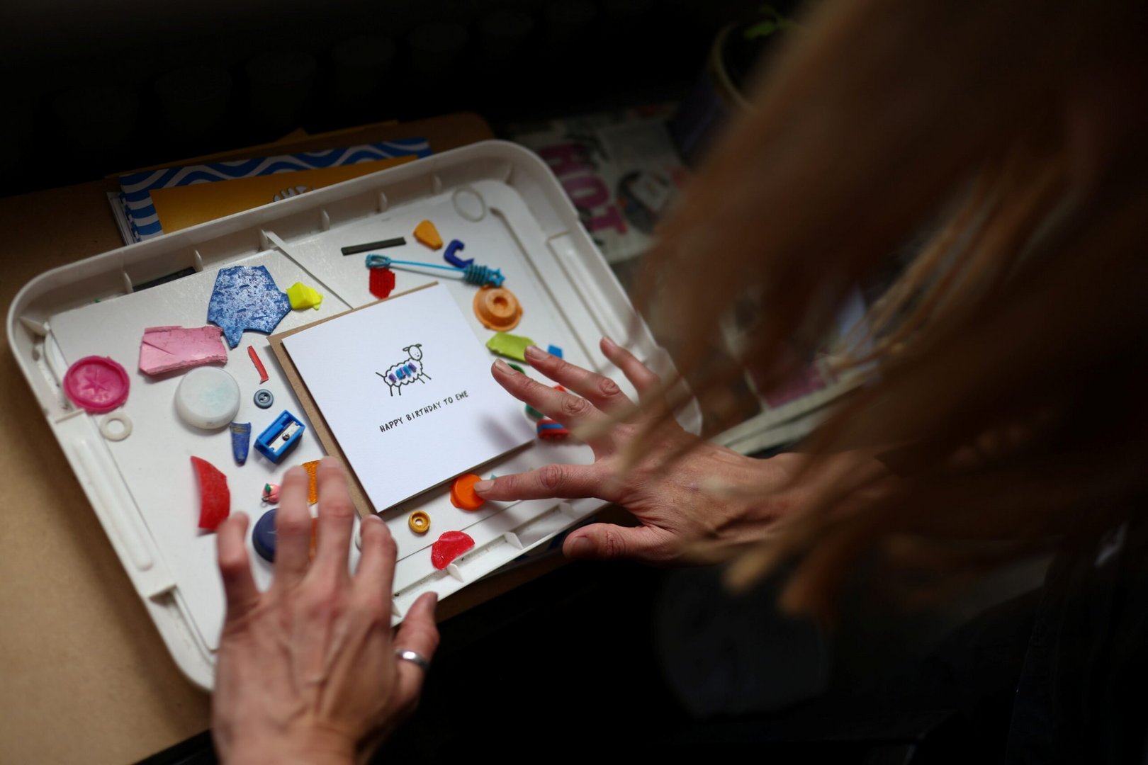 flora blathwayt, founder of washed up cards