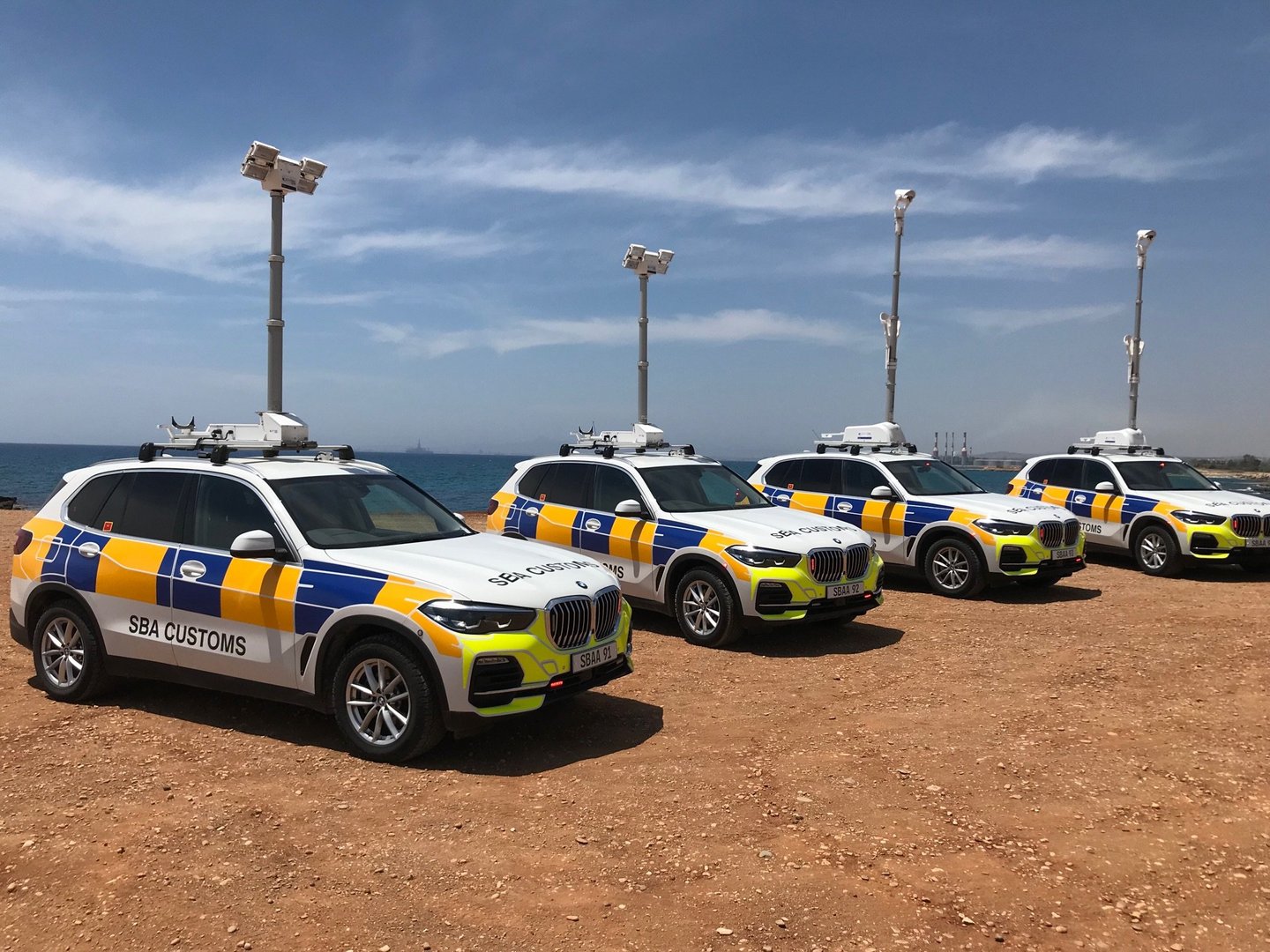 image High tech vehicles in SBAs to tackle illegal migration and smuggling