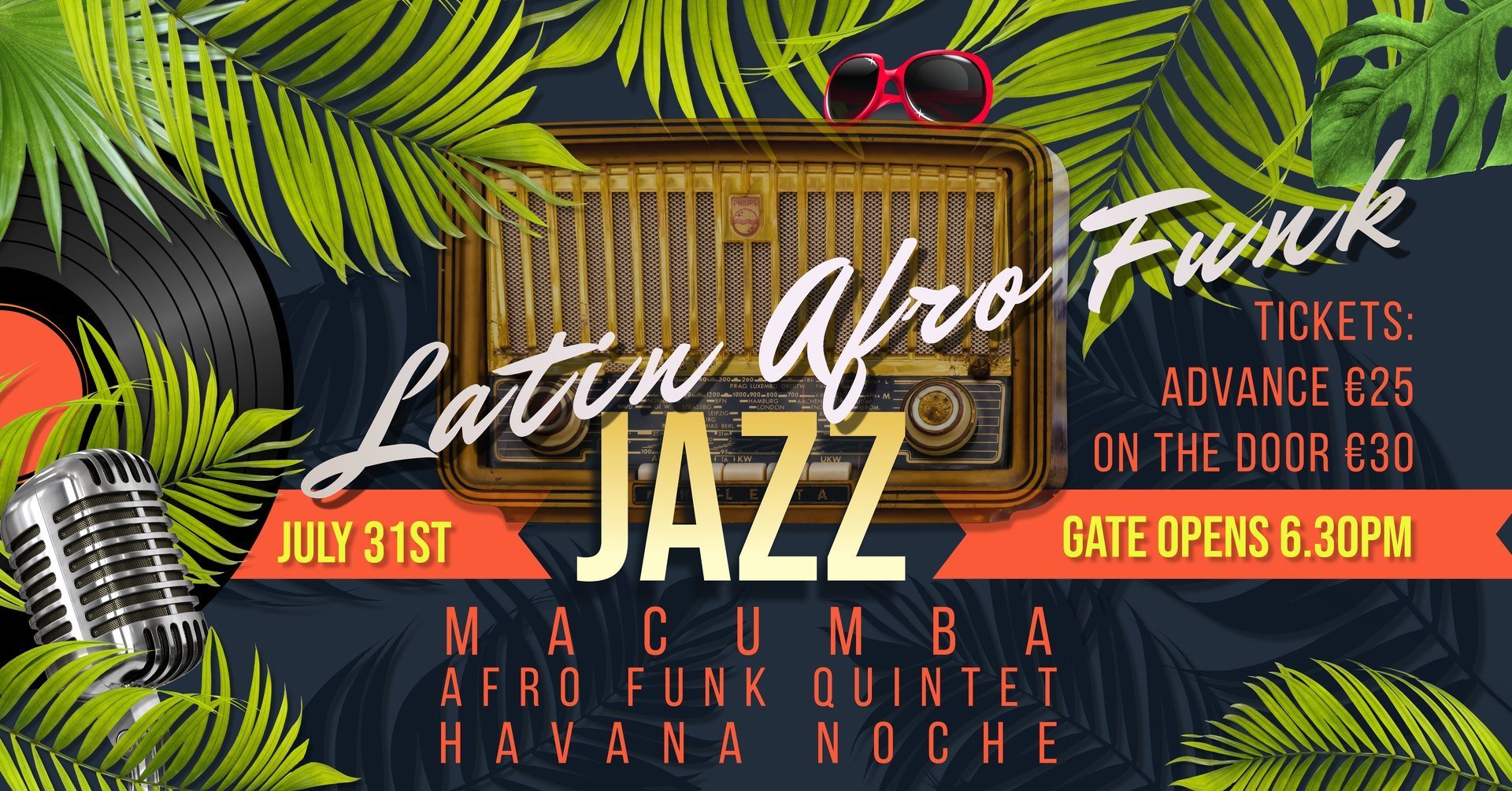 image Latin Jazz and Afro Funk at The Yurts