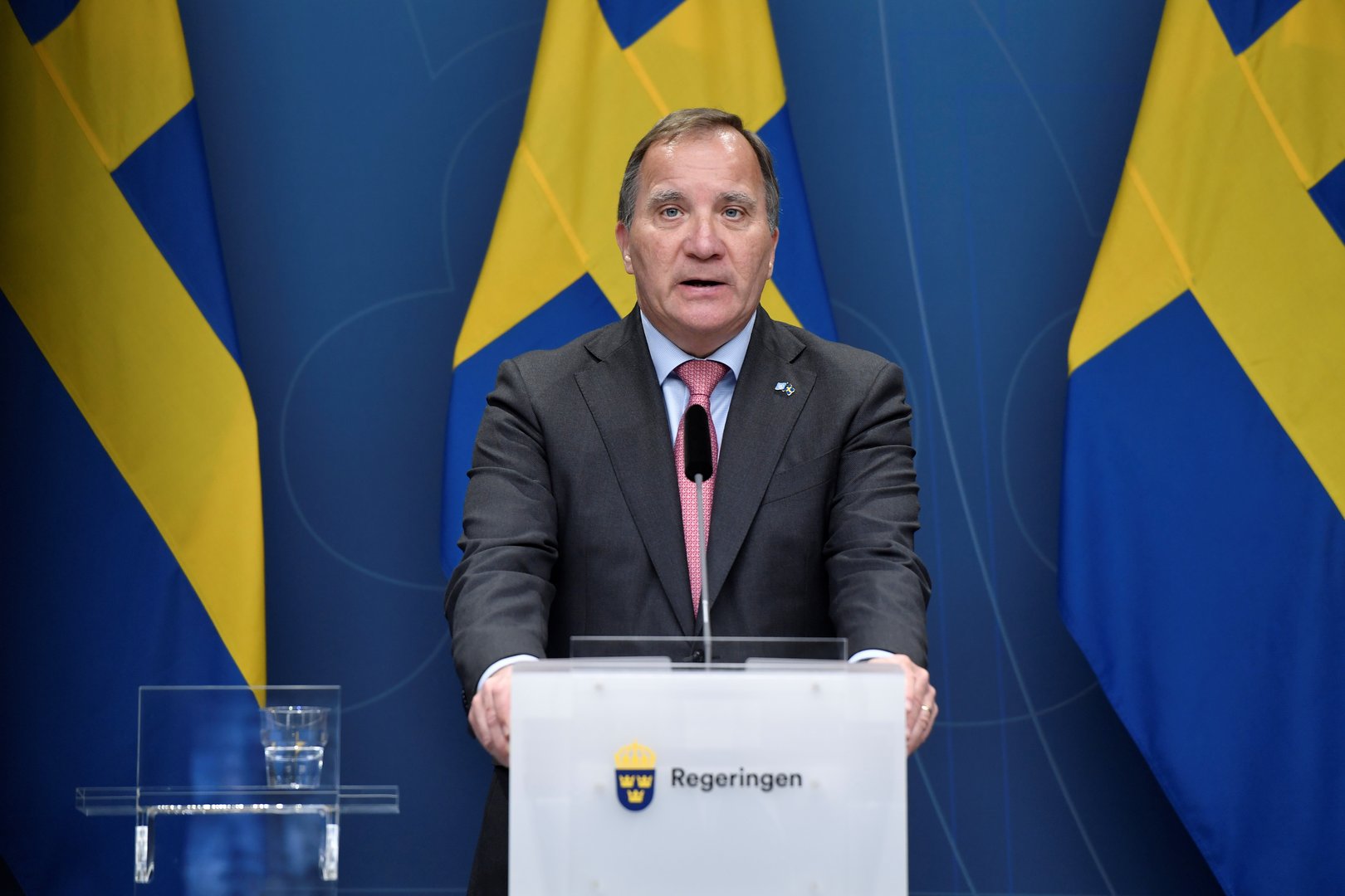 image Swedish PM Lofven resigns, speaker to look for new leader