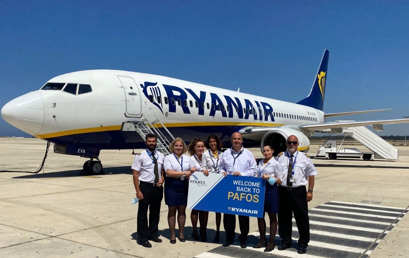 image Ryanair adds new routes this summer from Cyprus