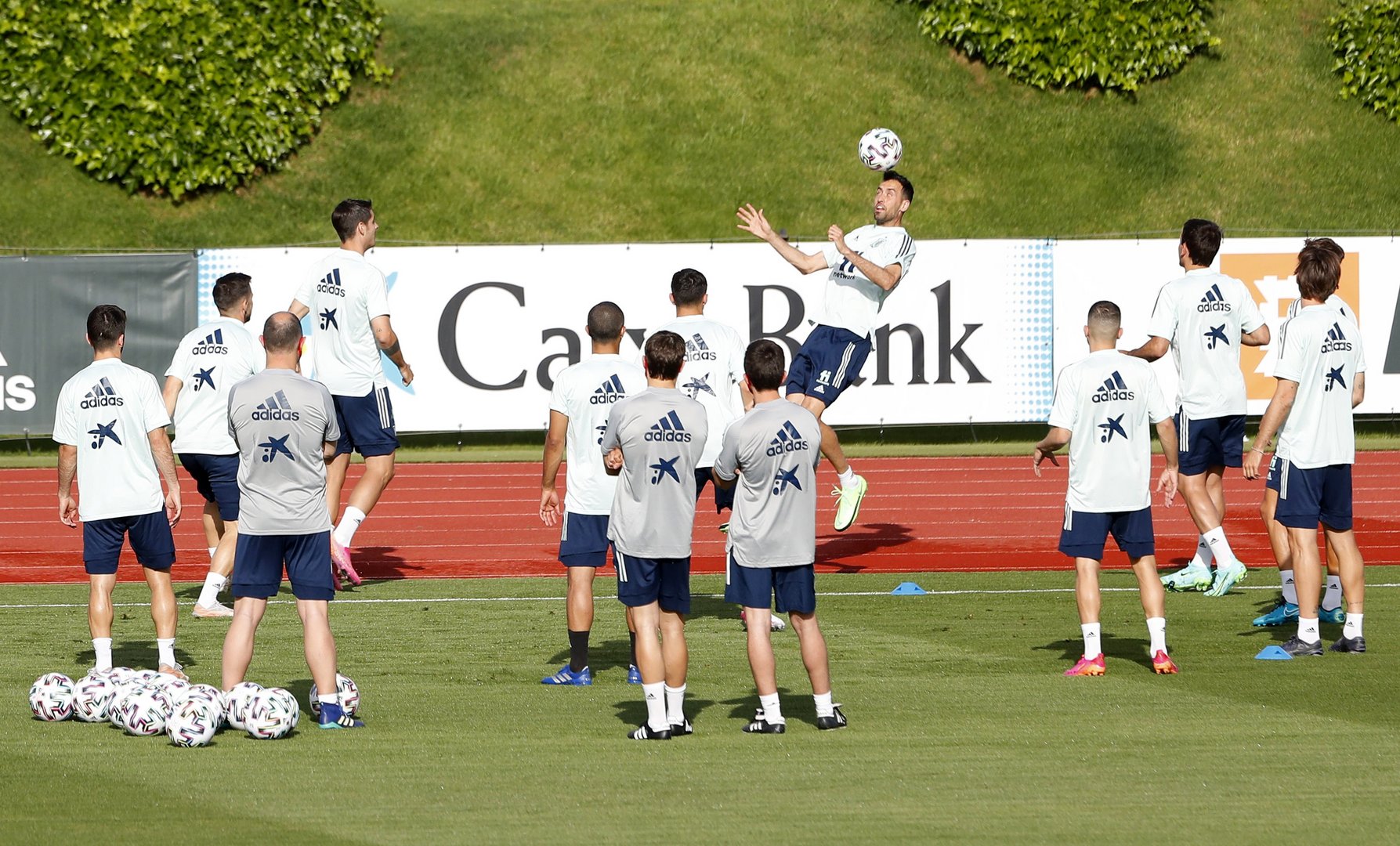 image Spain players receive vaccines amid fears of side effects