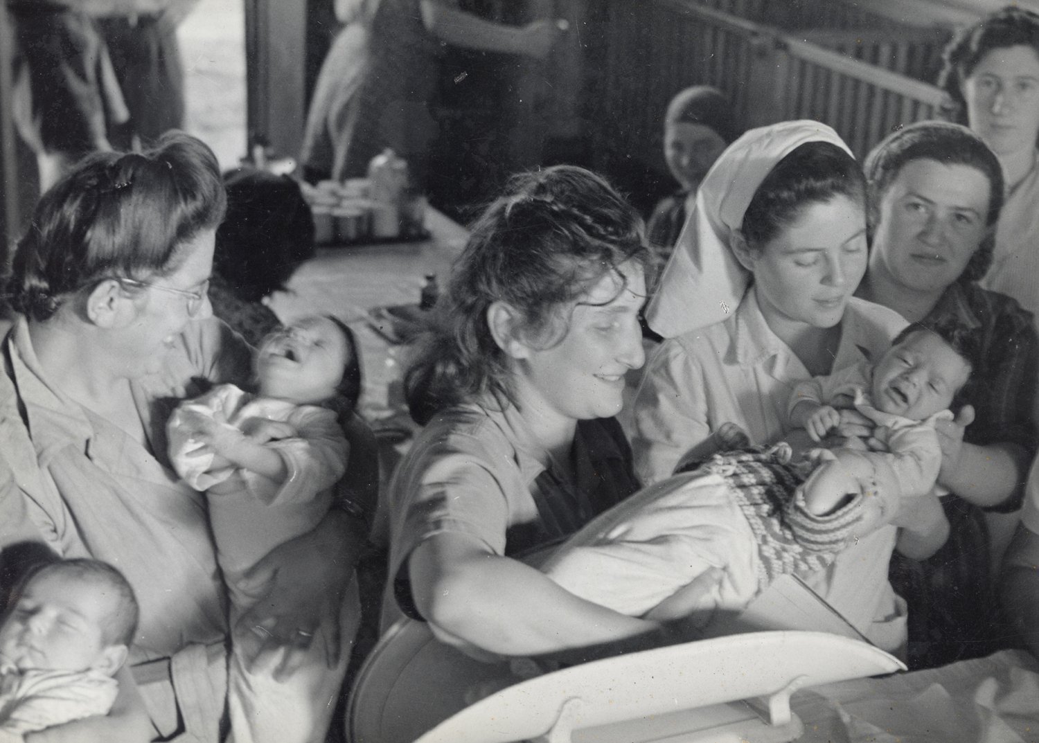 children born in the camps