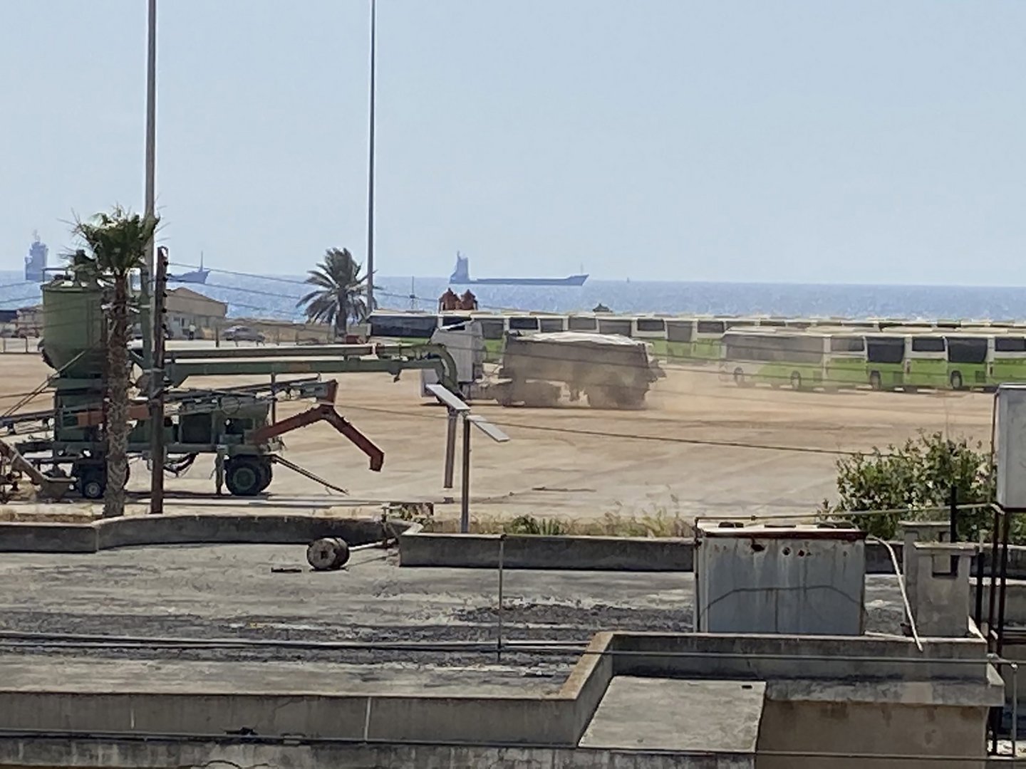 image Larnaca mayor warns port over red dust