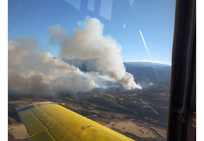 image Strong winds fanning Ayia Marina fire (Updated)