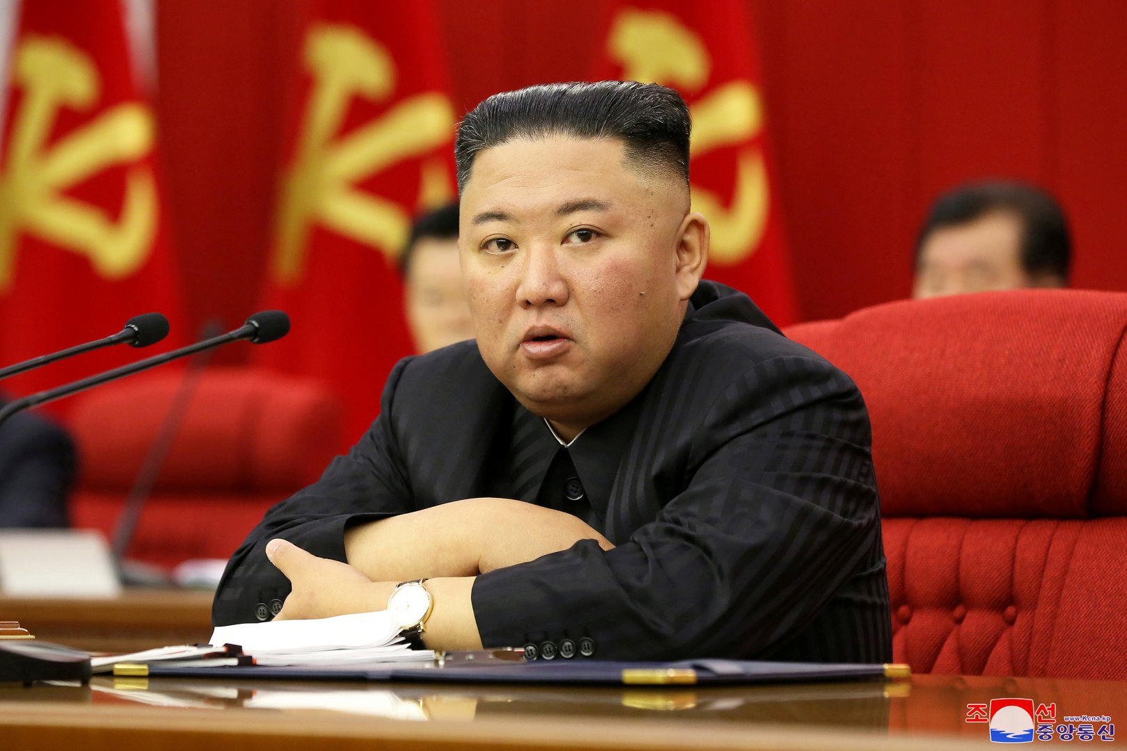 image N.Korea&#8217;s Kim calls for relief campaign in rain-hit areas