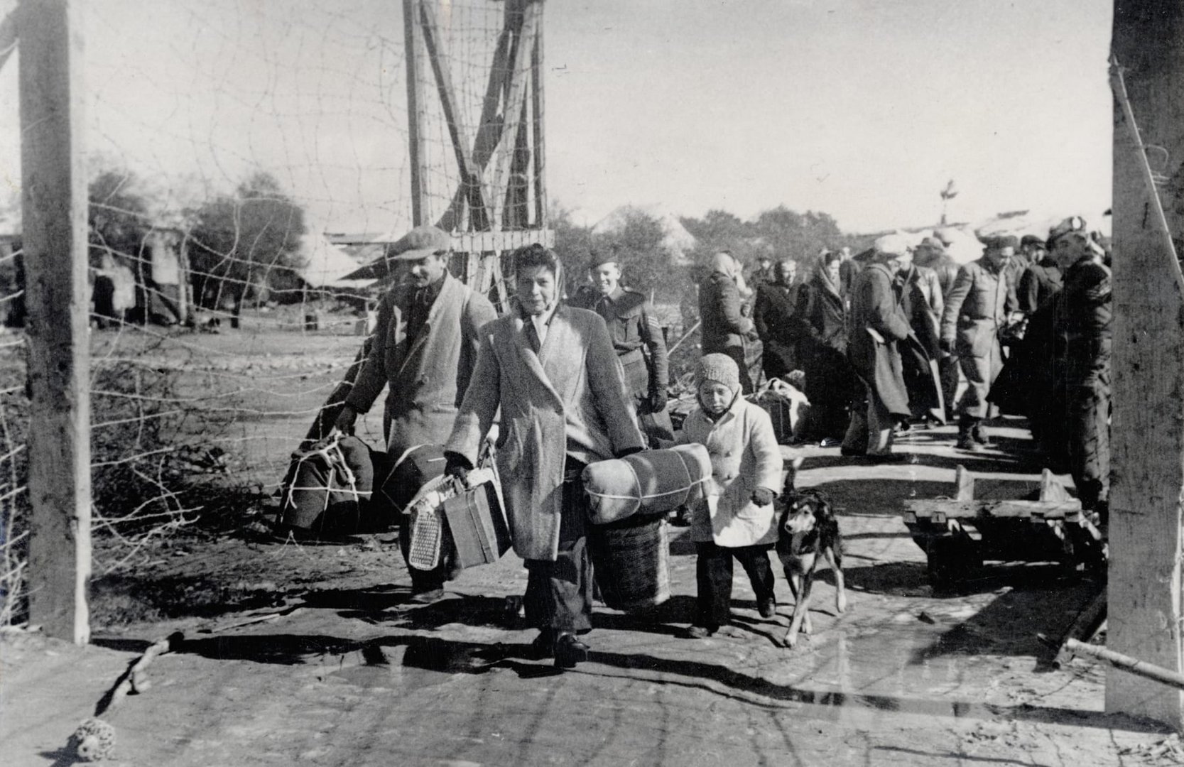 leaving the camps