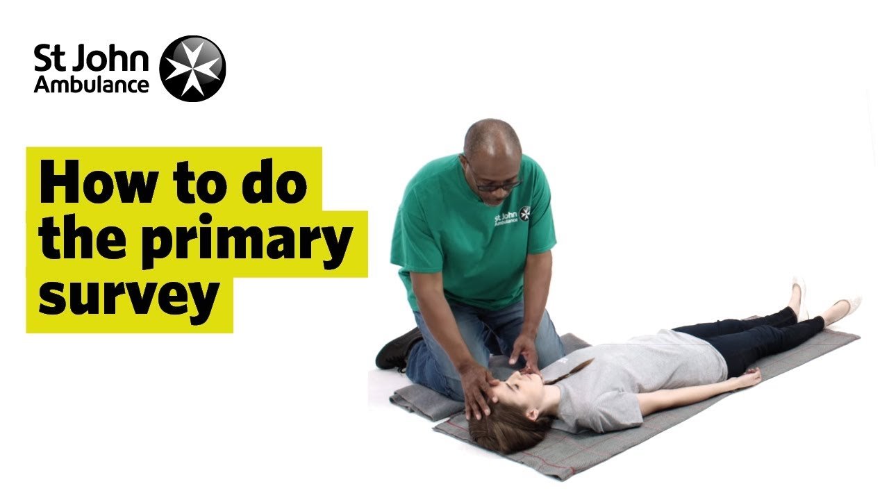 image First Aid basics: how to carry out a primary survey