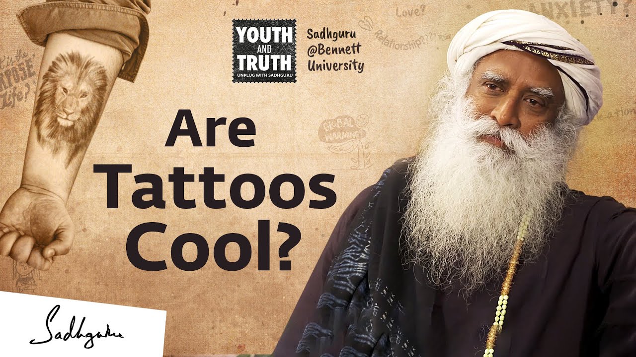 image Tattoos: self-expression or hindrance to evolution? &#8211; Sadhguru (Cyprus)