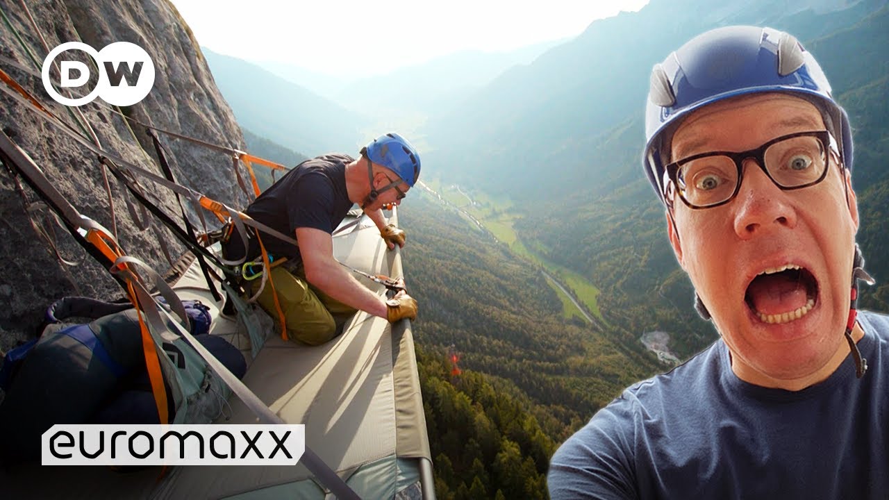 image Sleeping on the edge: vertical camping&#8217;s vertiginous rush
