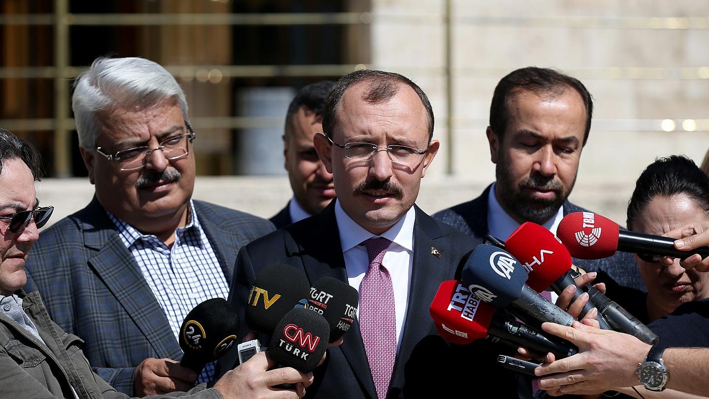 image Turkish trade minister backs two-state solution