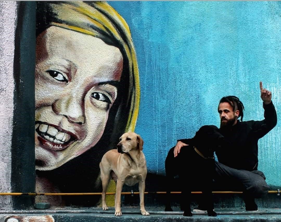 image Street artist in love with Nicosia