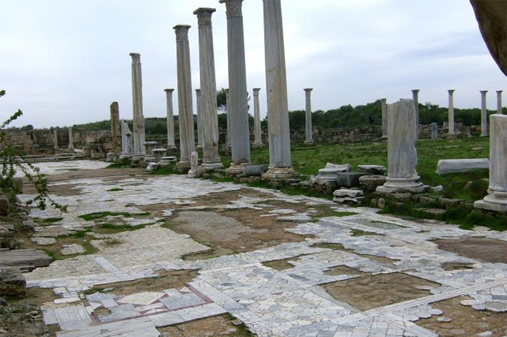 image Mosaics preservation in ancient Salamina of great historical importance