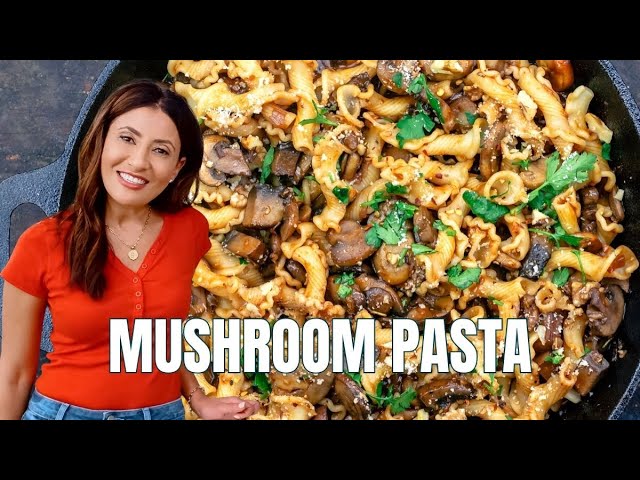 image Garlic mushroom pasta (without cream)