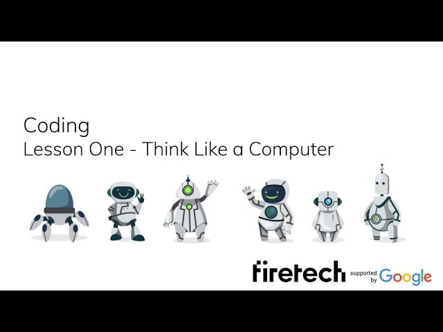 image Video game design basics for kids: think like a computer